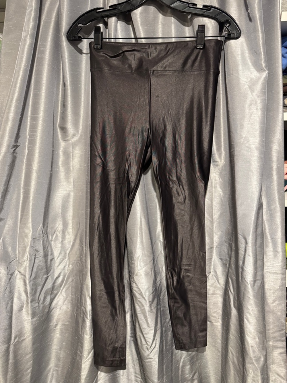 Koral Lustrous Infinity Black High-Waisted Leggings Size Medium